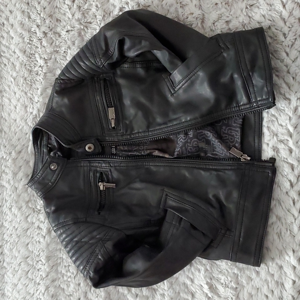 Boys Urban Republic leather jacket